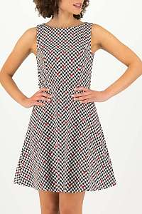 Blutsgeschwister vzorované šaty Etui de La Elodie Robe Classic Chic