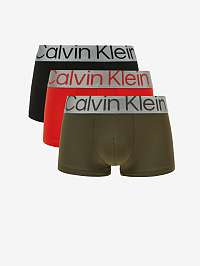 Boxerky pre mužov Calvin Klein - kaki, červená, čierna