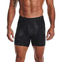 Boxerky Under Armour Tech 6in Novelty 2 Pack-BLK