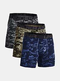 Boxerky Under Armour UA CC 6in Novelty 3 Pack - Black
