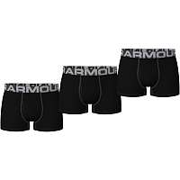 Boxerky Under Armour UA Charged Cotton 3in 3 Pack-BLK