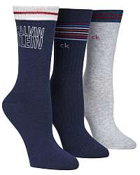 Calvin Klein 3 pack ponožiek 3pr Holiday Sparkle Logo