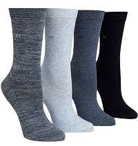 Calvin Klein 4 pack dámskych ponožiek Sparkle Blue 