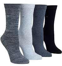 Calvin Klein 4 pack dámskych ponožiek Sparkle Blue