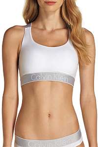 Calvin Klein biela podprsenka Bralette Lightly Lined 