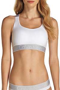 Calvin Klein biela podprsenka Bralette Lightly Lined