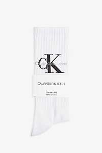 Calvin Klein biele ponožky Jeans Logo --41
