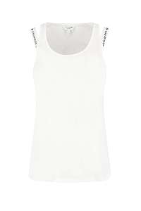 Calvin Klein biele tielko Beach Tank PVH White - XL