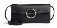 Calvin Klein čierna crossbody kabelka Disc Clutch