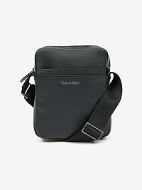 Calvin Klein čierna pánska crossbody taška Warmth Reporter Small