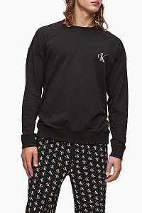 Calvin Klein čierna pánska mikina L/S Sweatshirt