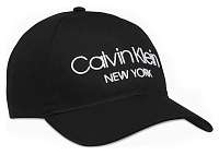 Calvin Klein čierna šiltovka CK NY BB Cap s logom