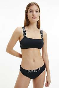 Calvin Klein čierne horný diel plaviek Bandeau RP