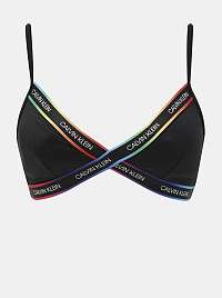 Calvin Klein čierne horný diel plaviek Bralette RP