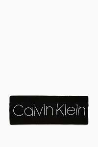 Calvin Klein čierne Industrial Mono Headband Black s logom