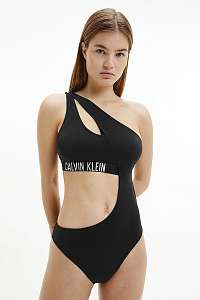 Calvin Klein čierne jednodielne plavky Cut Out One Piece-RP