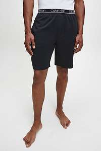 Calvin Klein čierne kraťasy Sleep Short