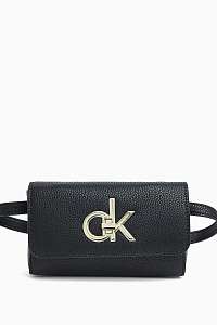 Calvin Klein čierne ľadvinka Re-Lock Waistbag