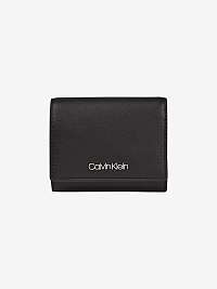 Calvin Klein čierne malá peňaženka Trifold Extra Small