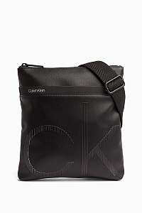 Calvin Klein čierna pánska taška CK Up Flat Crossover Black