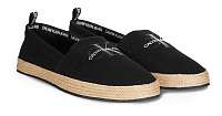 Calvin Klein čierne pánske espadrilky Espadrille Printed