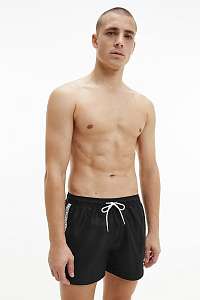 Calvin Klein čierne pánske plavky Short Drawstring