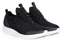 Calvin Klein čierne pánske tenisky Runner Sneaker Laceup
