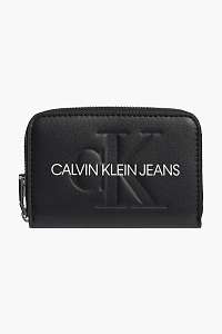 Calvin Klein čierne peňaženka Accordion Zip Around