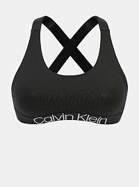 Calvin Klein čierne podprsenka Unlined Bralette s logom