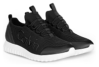 Calvin Klein čierne športové tenisky Runner Sneaker Laceup Mesh