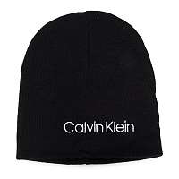 Calvin Klein čierne unisex čiapka Classic Beanie W Black