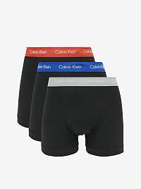 Calvin Klein čierny 3 pack boxeriek