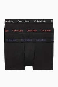 Calvin Klein čierny 3 pack boxeriek Low Rise Trunk 3PK
