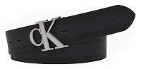 Calvin Klein čierny pánsky opasok CKJ GymClass Monogram