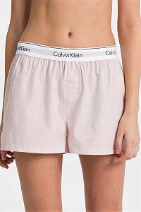 Calvin Klein dámske ružové domáce trenírky Sleep Short