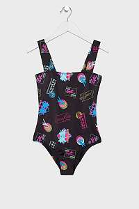 Calvin Klein dievčenské jednodielne plavky Swimsuit