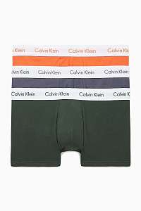 Calvin Klein farebný 3 pack boxeriek Low Rise Trunk 3PK