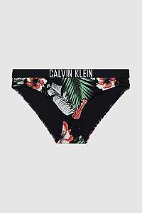 Calvin Klein farebný spodný diel plaviek Classic Bikini s tropickými motívmi