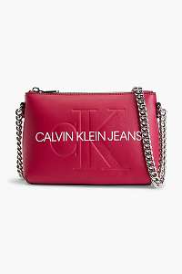 Calvin Klein fuchsiová crossbody kabelka Camera Pouch