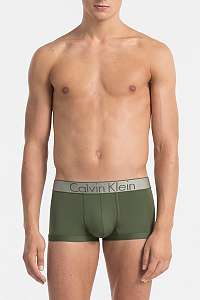 Calvin Klein khaki boxerky Low Rise Trunk 