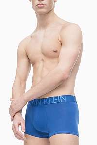 Calvin Klein modré pánske boxerky Trunk 