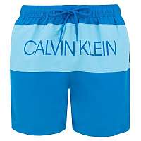 Calvin Klein modré pánske plavky Medium Drawstring-Block - XXL