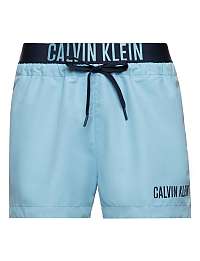 Calvin Klein modré pánske plavky Short Drawstring WB