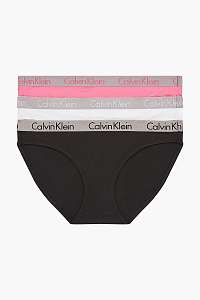 Calvin Klein nohavičky Bikini 3PK