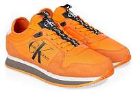 Calvin Klein oranžové pánske Runner Sock Laceup