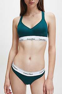 Calvin Klein petrolejové podprsenka Lift Bralette