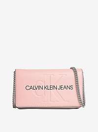 Calvin Klein ružové crossbody kabelka