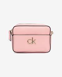 Calvin Klein ružové crossbody taška