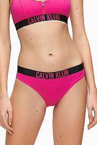 Calvin Klein ružový spodný diel plaviek Classic Bikini Pink Glo