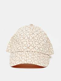Calvin Klein smotanové/krémové šiltovka BB Cap s logom